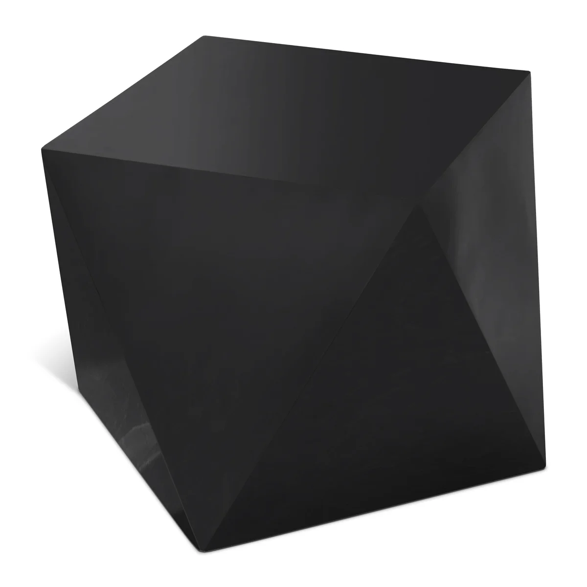 Gemma - End Table - Matte Black