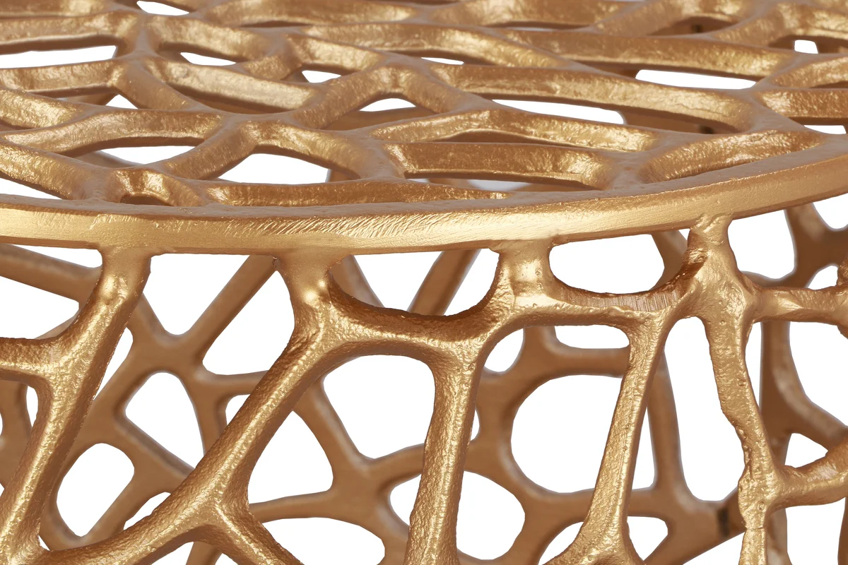 Priya - End Table - Gold