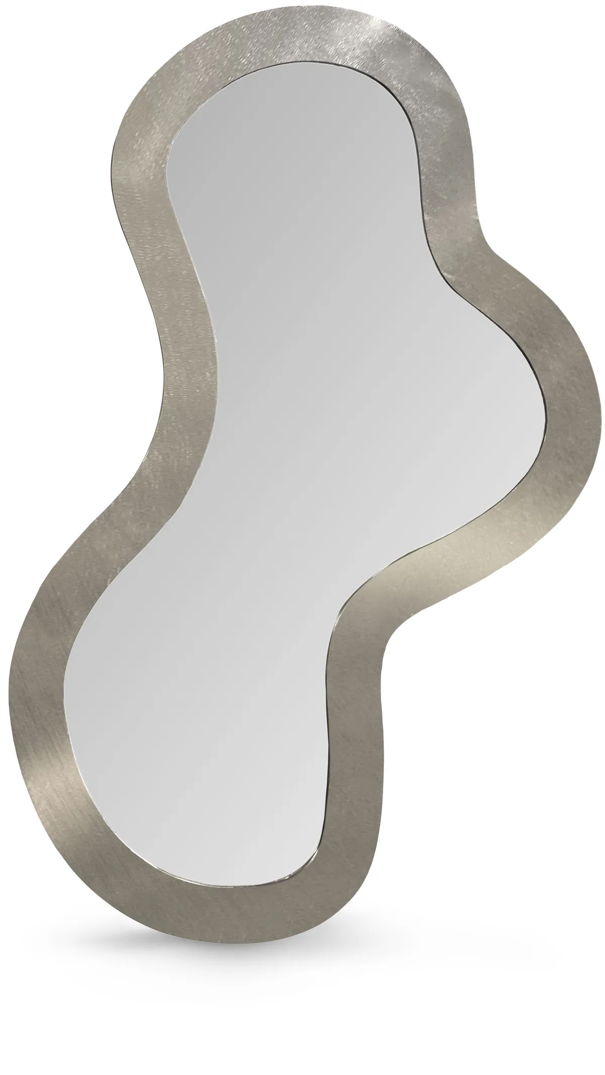 Oblique - 48" Mirror - Silver