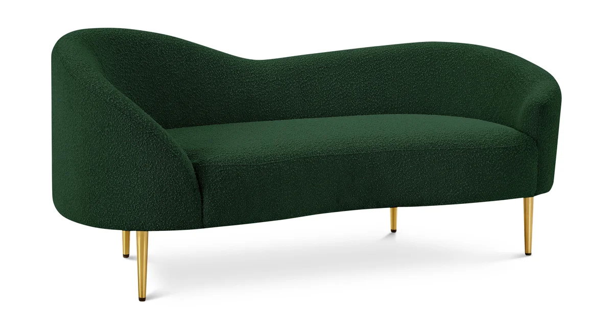 Ritz - Loveseat - Green