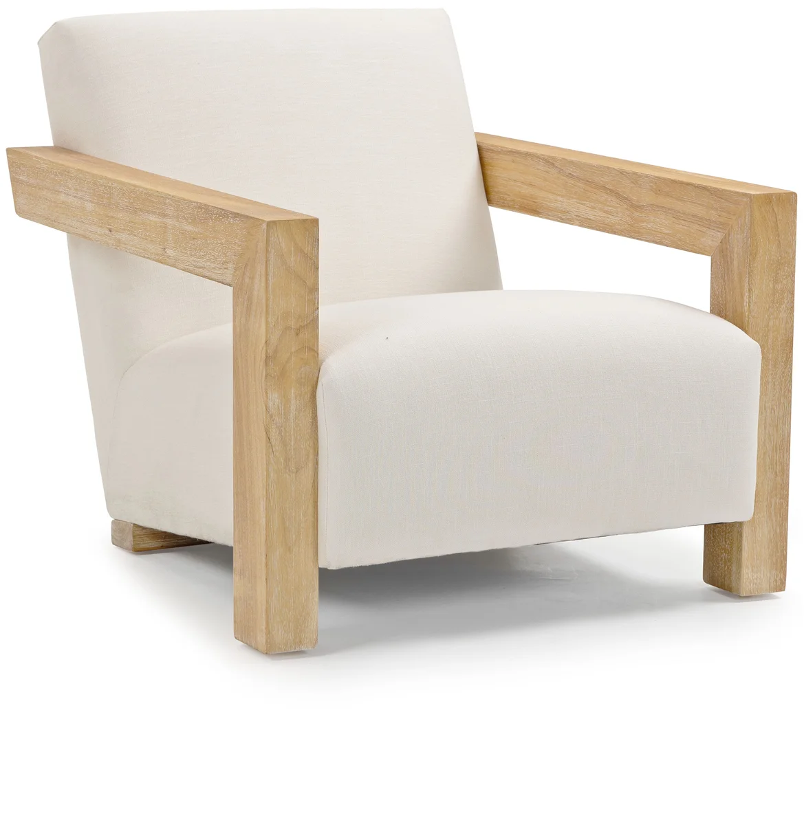 Ward - Accent Chair - Cream / Natural