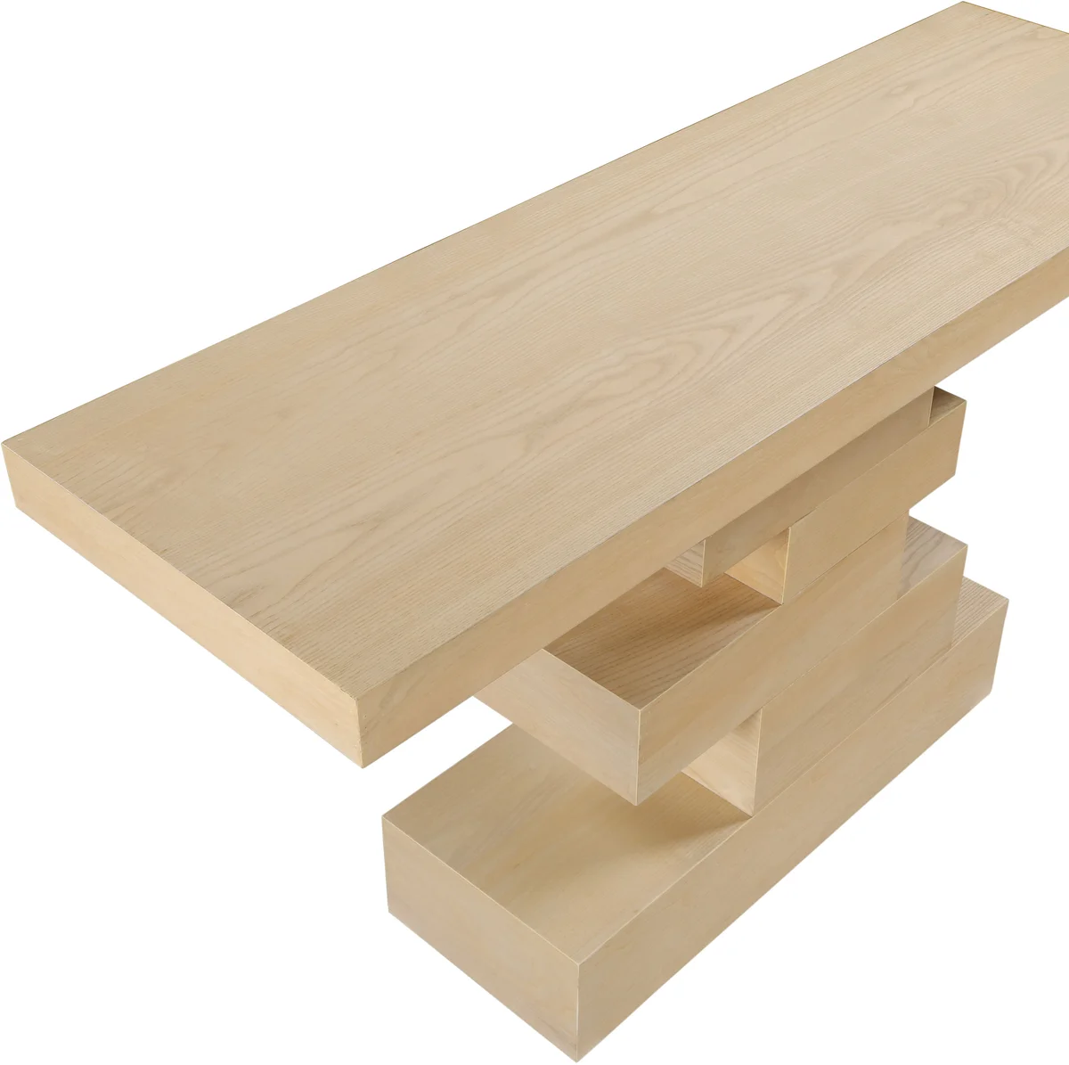 Westmount - Console Table - Natural - View 2