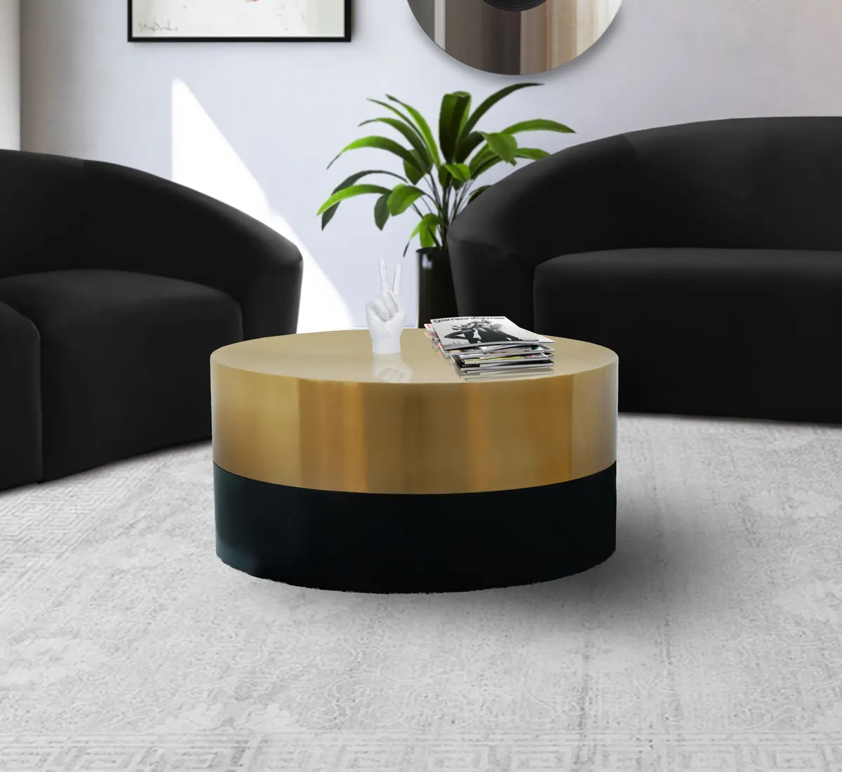 Sun - Coffee Table - Black - View 2