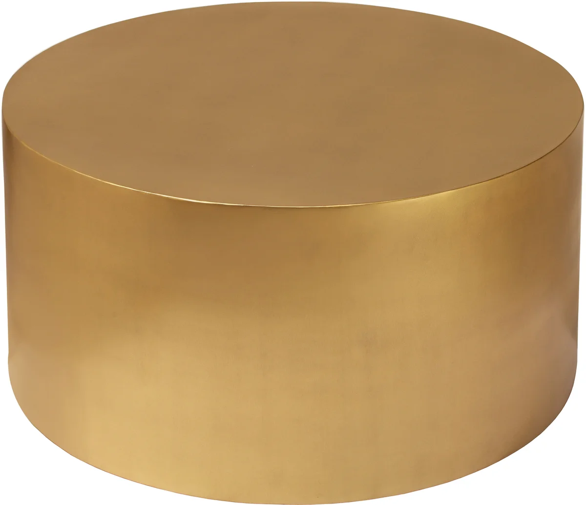 Cylinder - Coffee Table - Gold