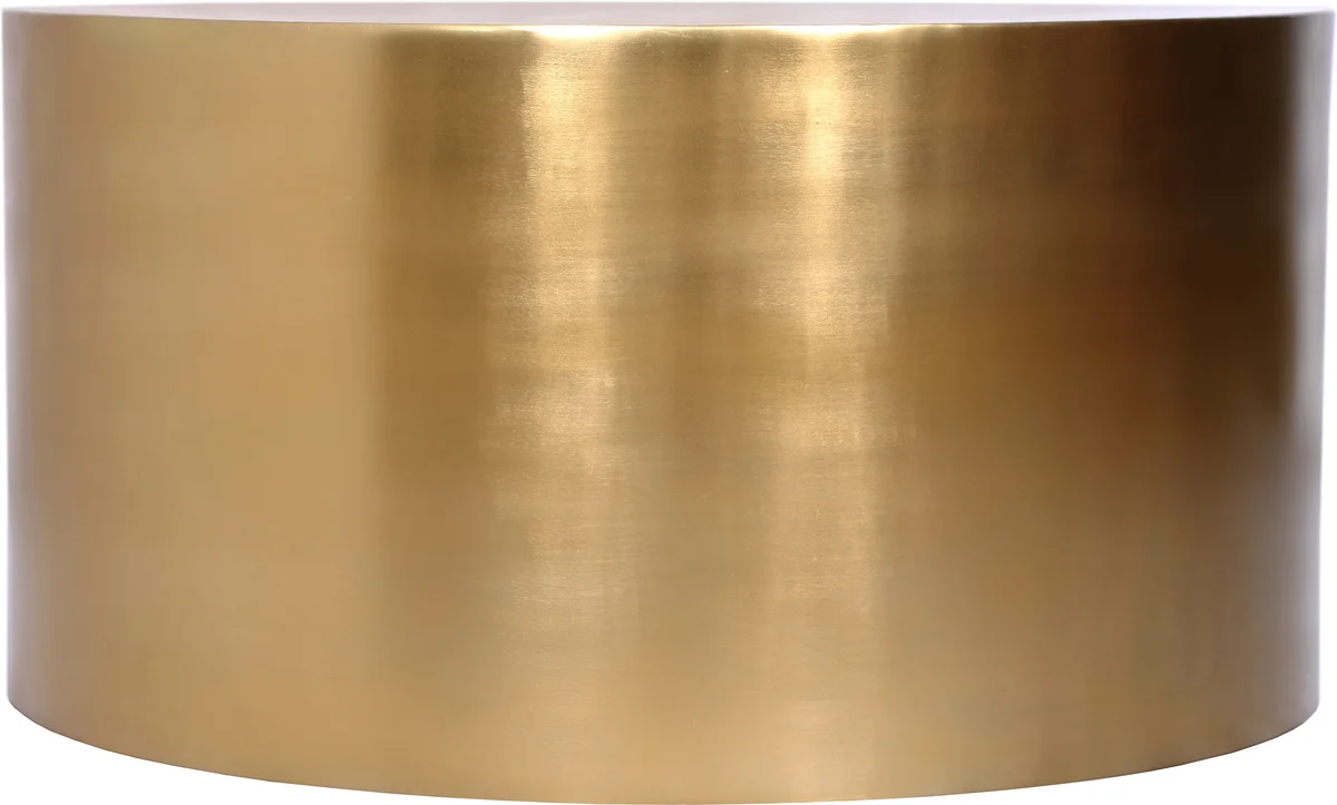 Cylinder - Coffee Table - Gold