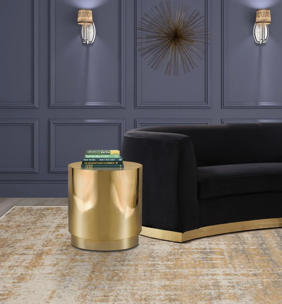 Jazzy - End Table - Gold