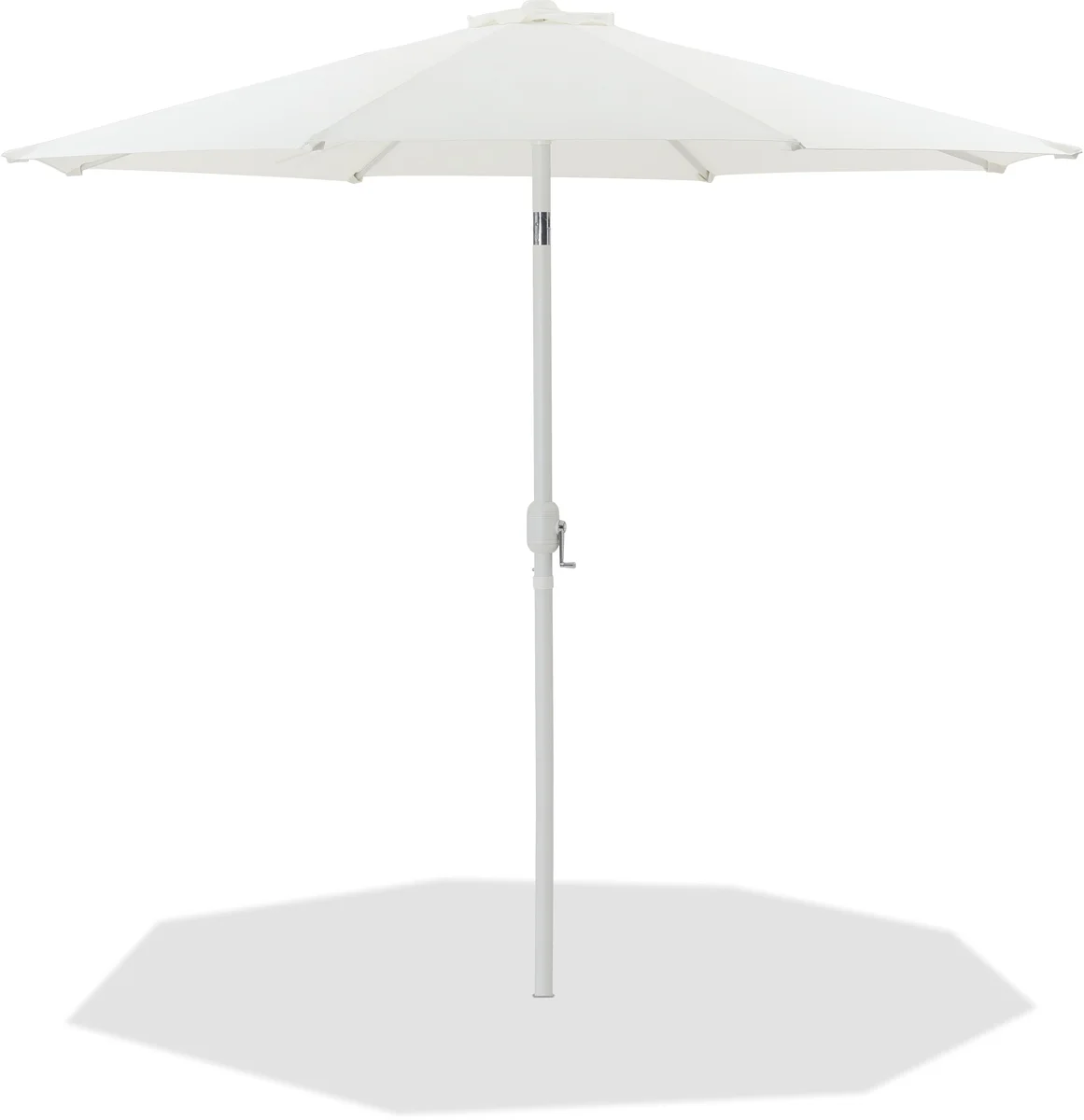 Fiji - Patio Umbrella With White Pole - White