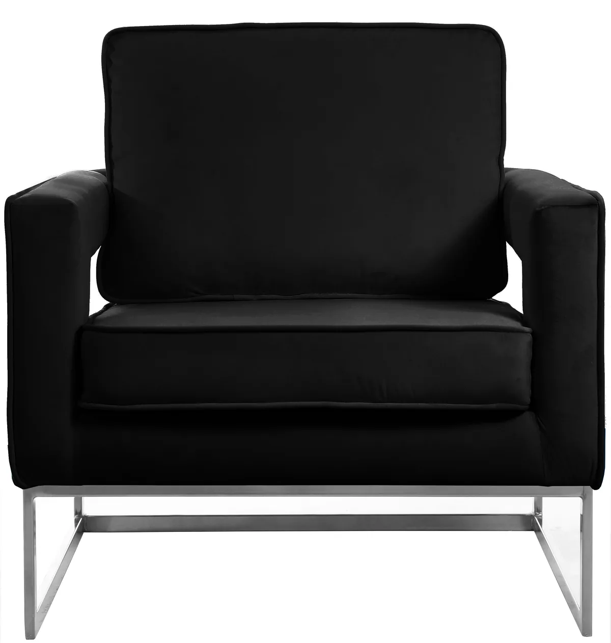 Noah - Accent Chair - Black - Fabric