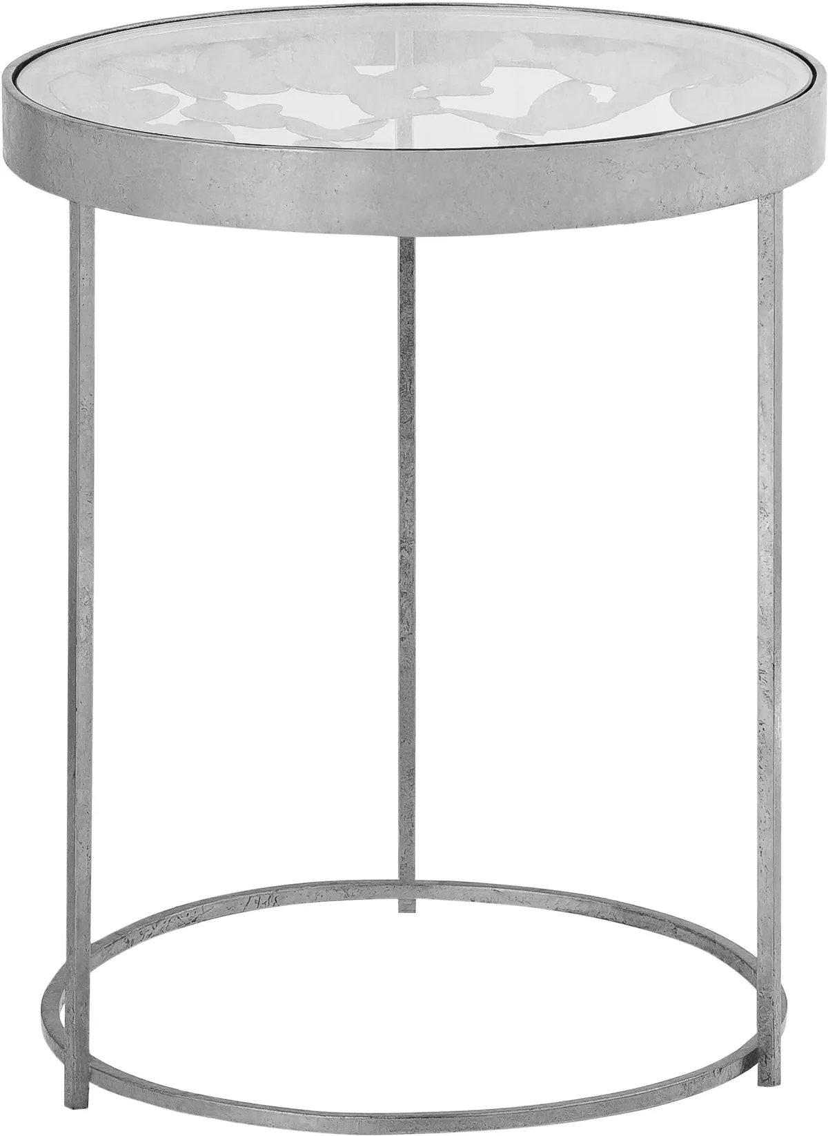 Butterfly - End Table - Silver - View 2