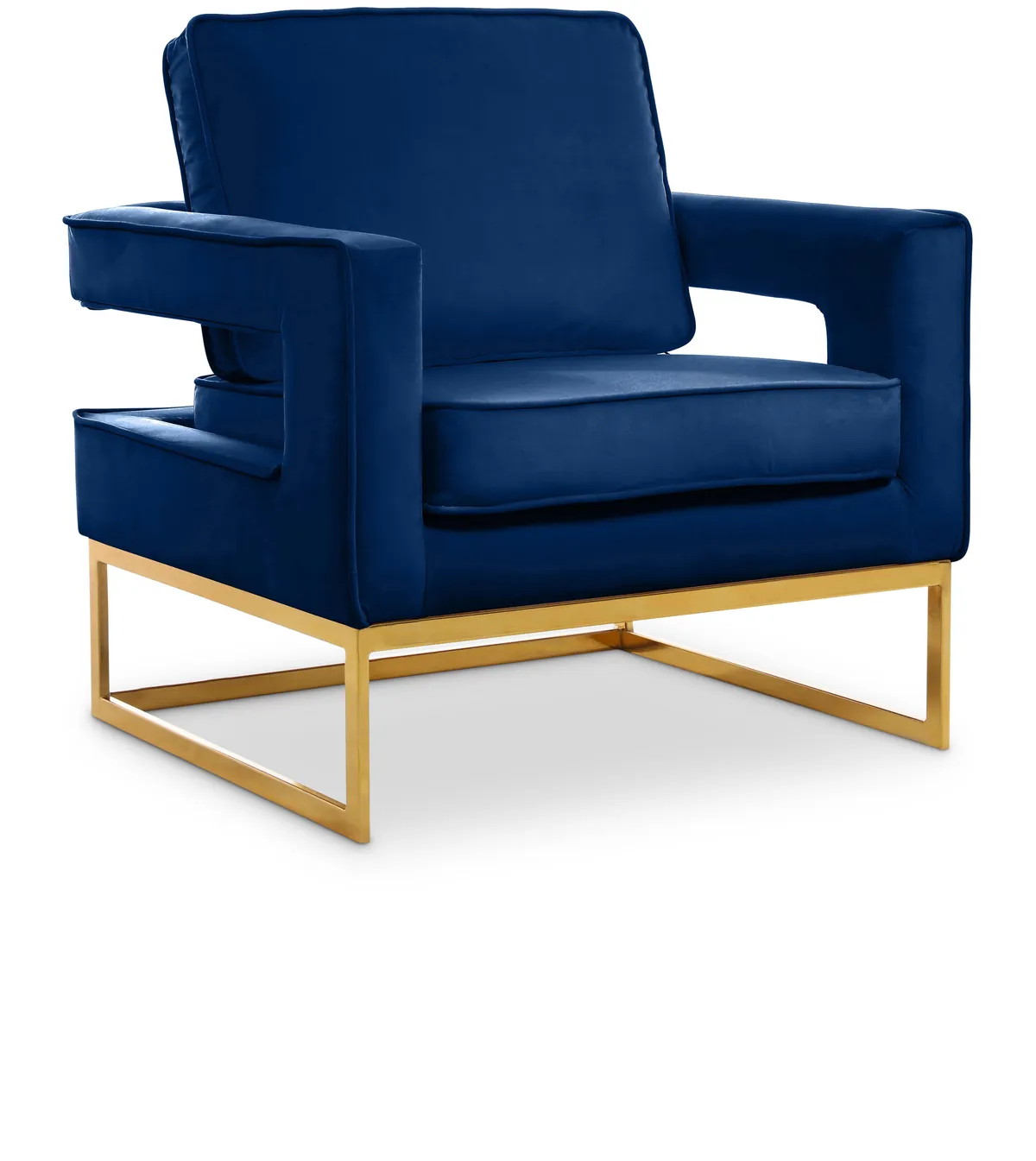 Noah - Accent Chair - Navy