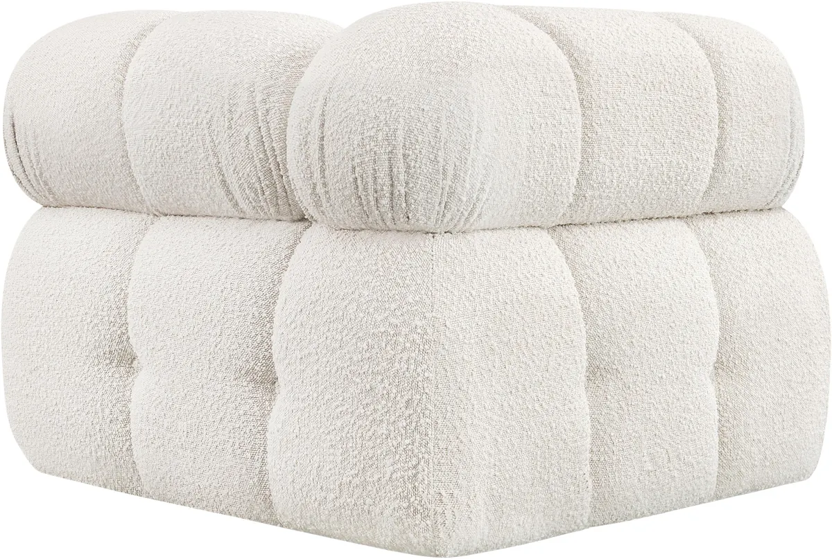 Ames - Corner Chair - Cream - View 2