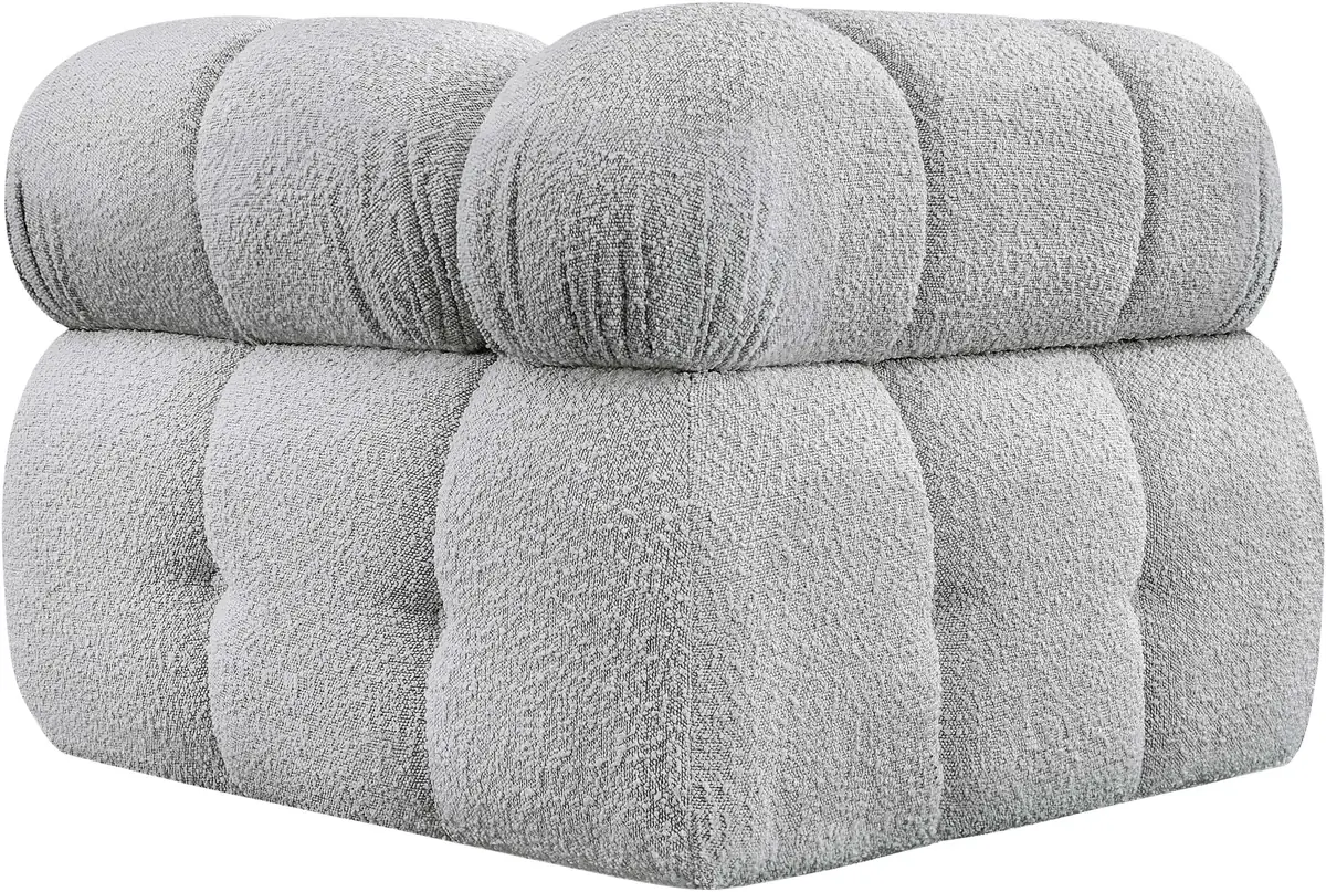 Ames - Corner Chair - Gray