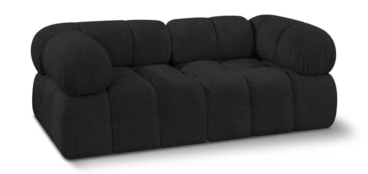 Ames - 2 Seat Modular Sofa - Black