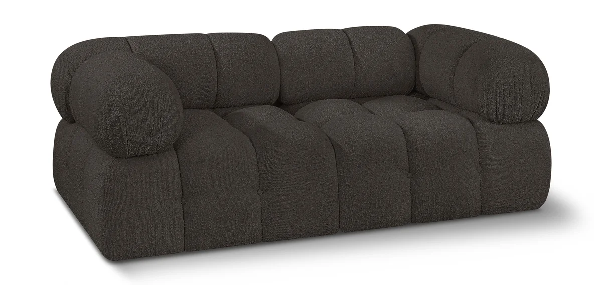 Ames - 2 Seat Modular Sofa - Dark Brown