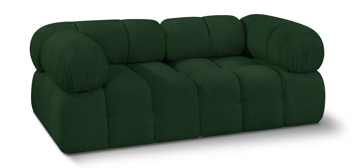 Ames - 2 Seat Modular Sofa - Dark Green