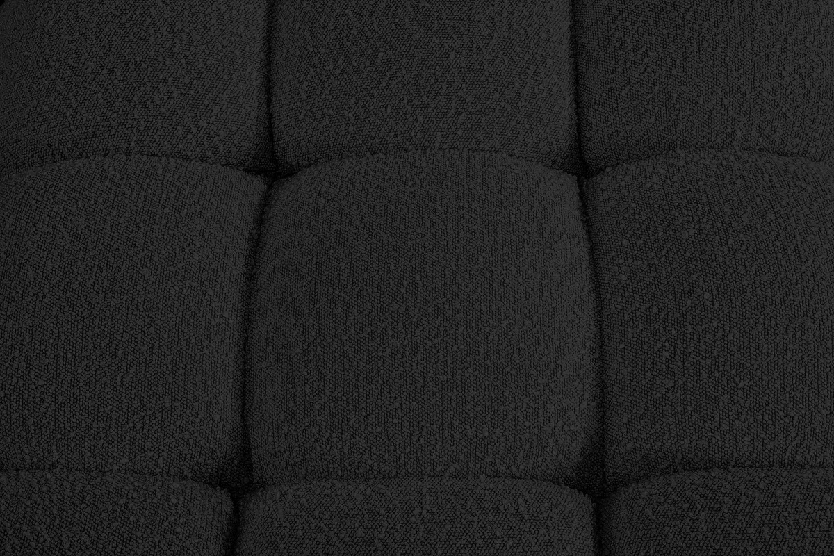 Ames - 5 Piece Fabric Modular Sectional - Black - View 2