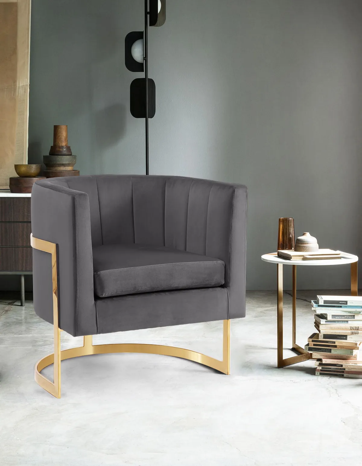 Carter - Accent Chair - Gray