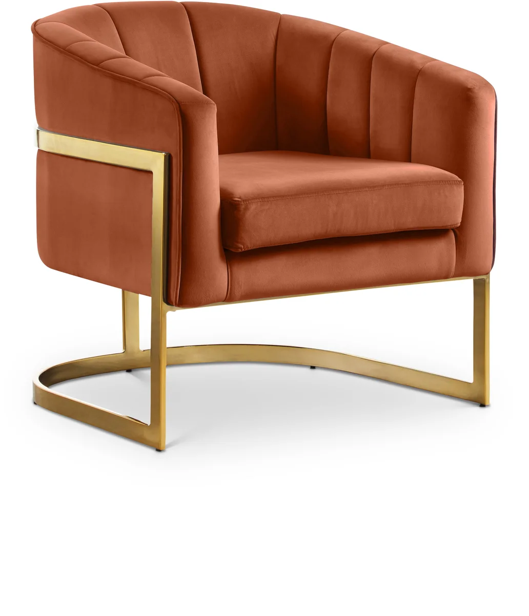 Carter - Accent Chair - Cognac
