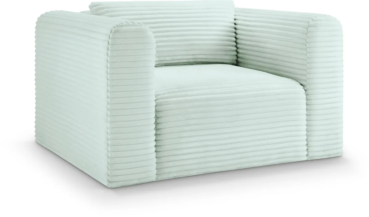 Shaggy - Arm Chair - Mint