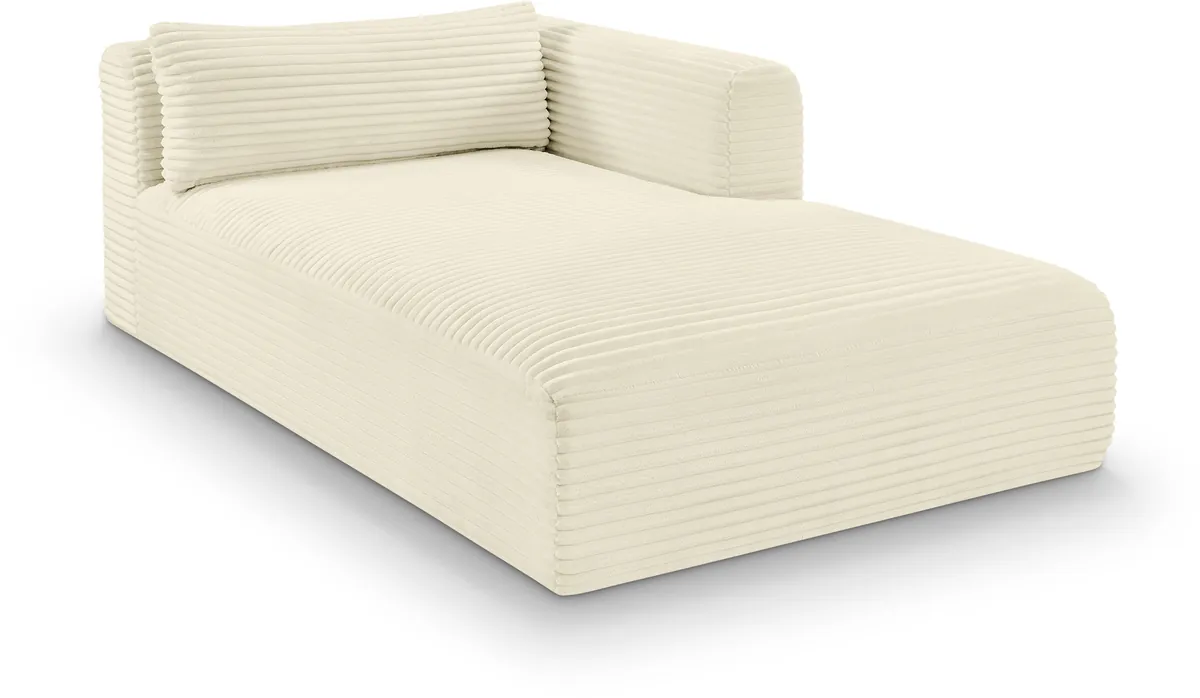 Shaggy - Chaise - Cream