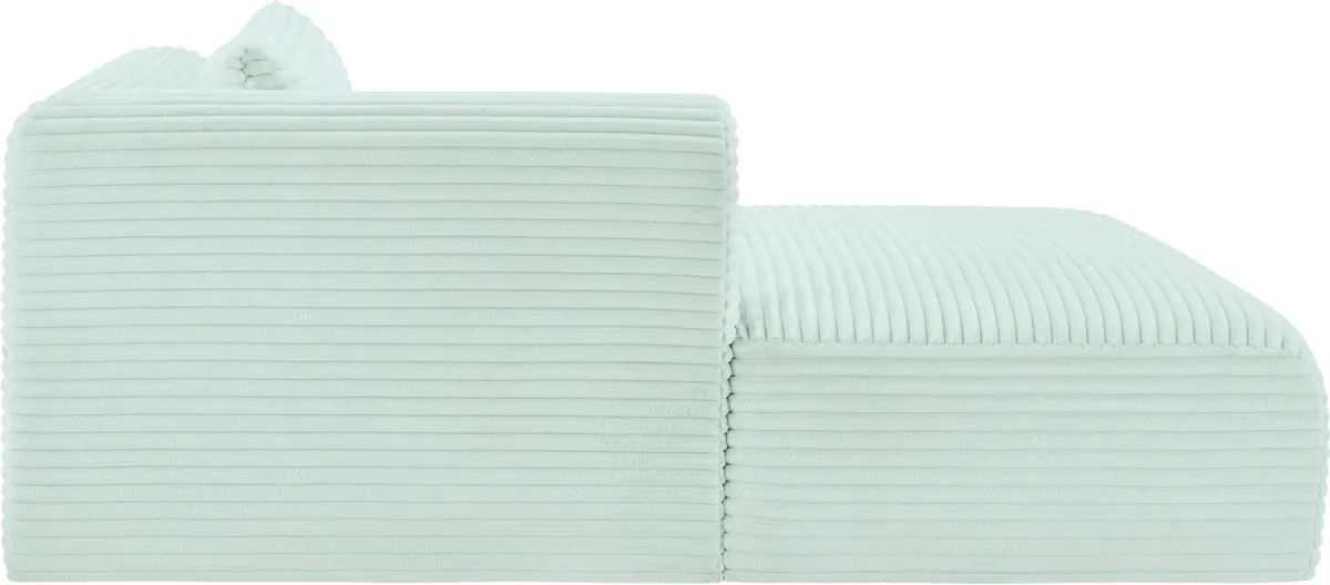 Shaggy - Chaise - Mint - View 2