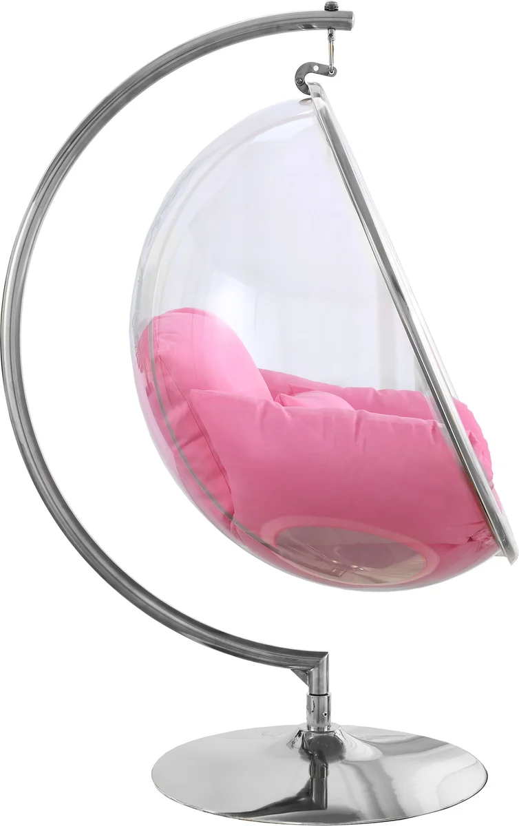 Luna - Swing Chair - Pink - Fabric
