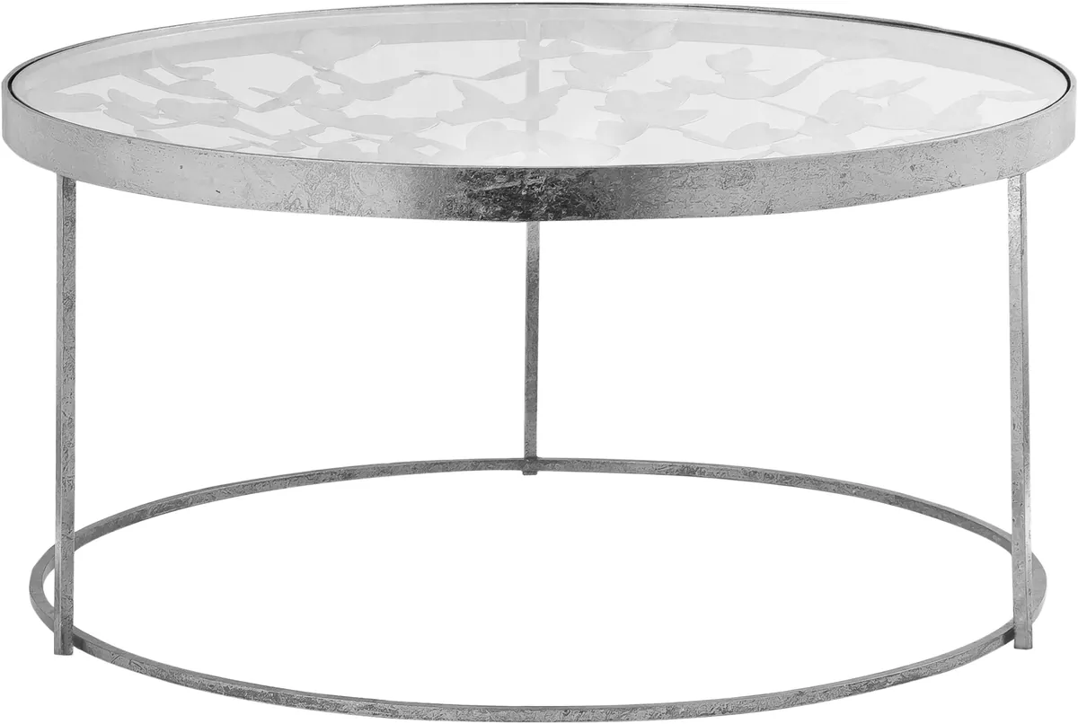 Butterfly - Coffee Table - Silver - View 2