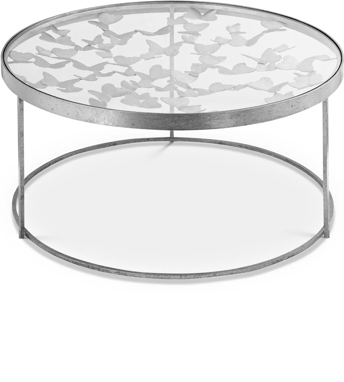 Butterfly - Coffee Table - Silver