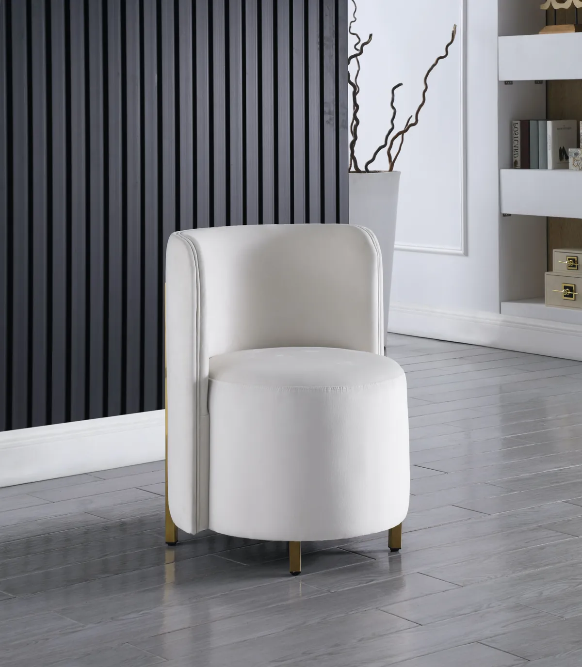 Rotunda - Accent Chair - Cream - View 2