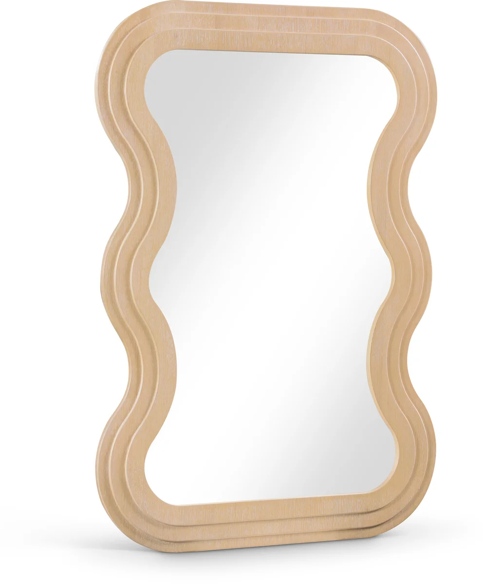 Bellagio - Oak Veneer Mirror - Natural