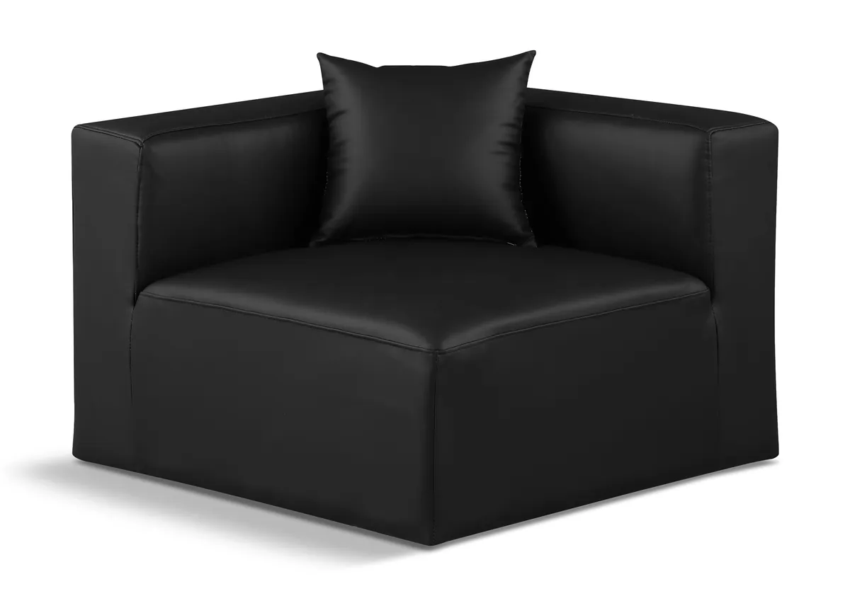 Cube - Corner Chair - Black