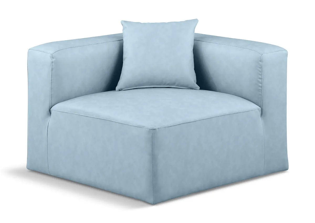 Cube - Corner Chair - Light Blue