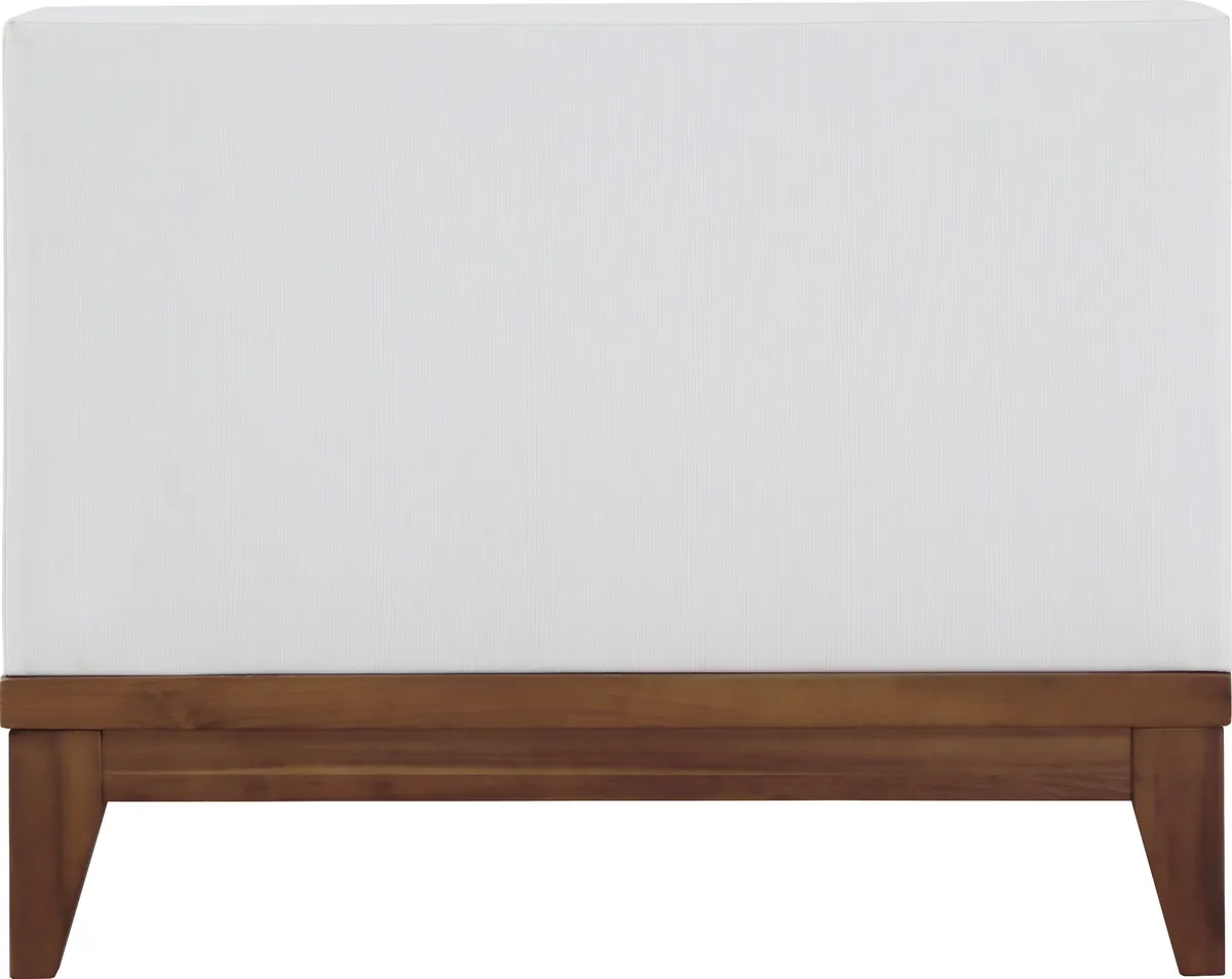 Rio - Armless Chair - Off White