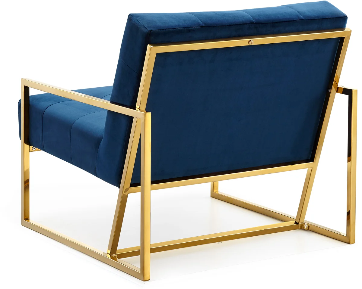 Pierre - Accent Chair - Navy