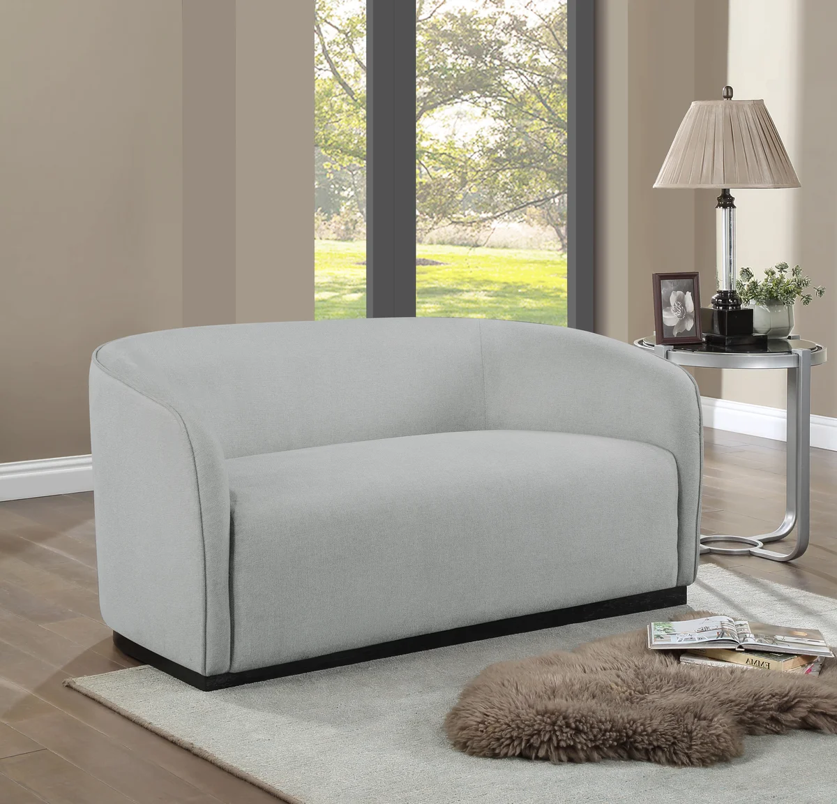 Mylah - Loveseat - Gray - View 2