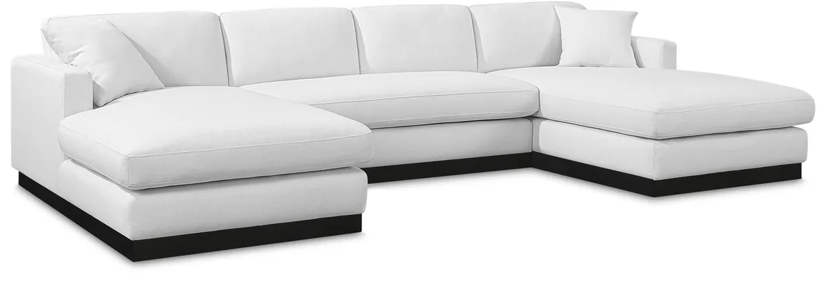 Johanna - 3 Piece Sectional - White