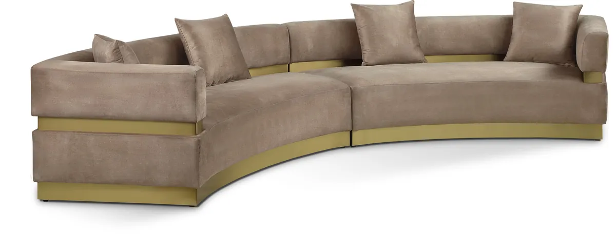 Belsa - 2 Piece Sectional - Beige