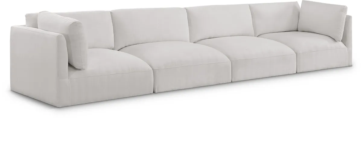 Ease - 4 Seat Modular Sofa - Cream