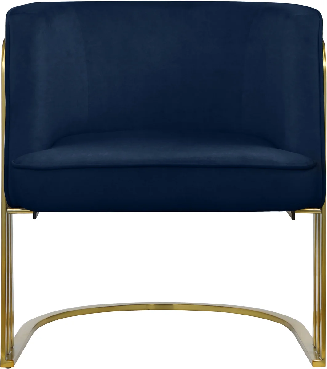 Rays - Accent Chair - Navy