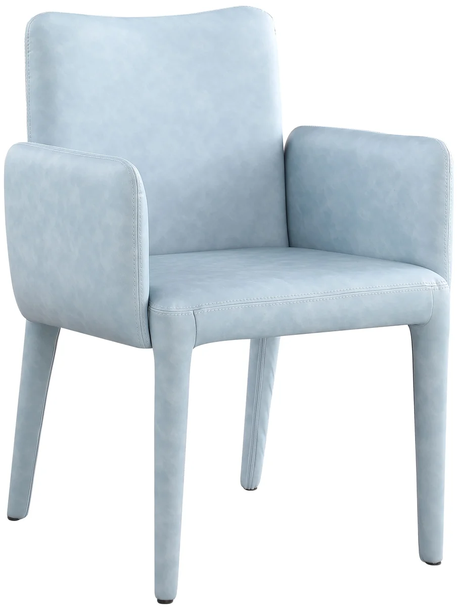 Pelle - Accent / Dining Chair - Light Blue