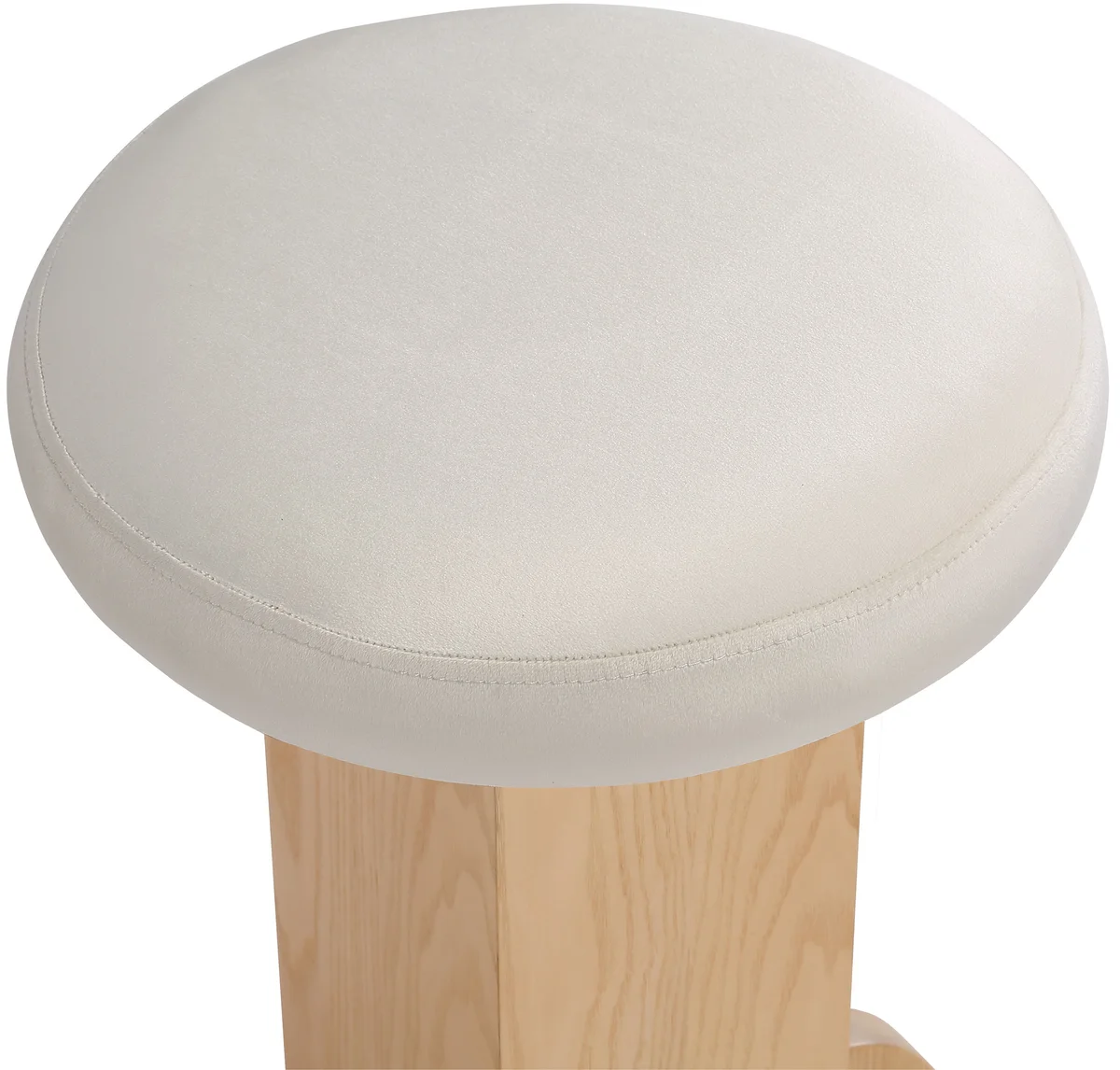 Wyatt - Stool - Cream - View 2