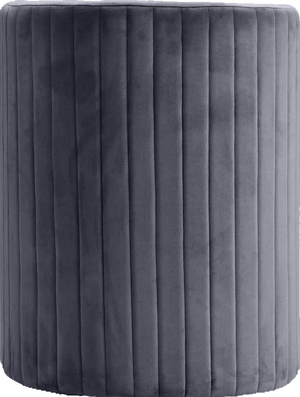 Selena - Accent Chair and Ottoman Set - Gray