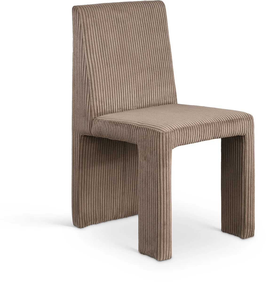 Benson - Microsuede Dining Chair (Set of 2) - Brown