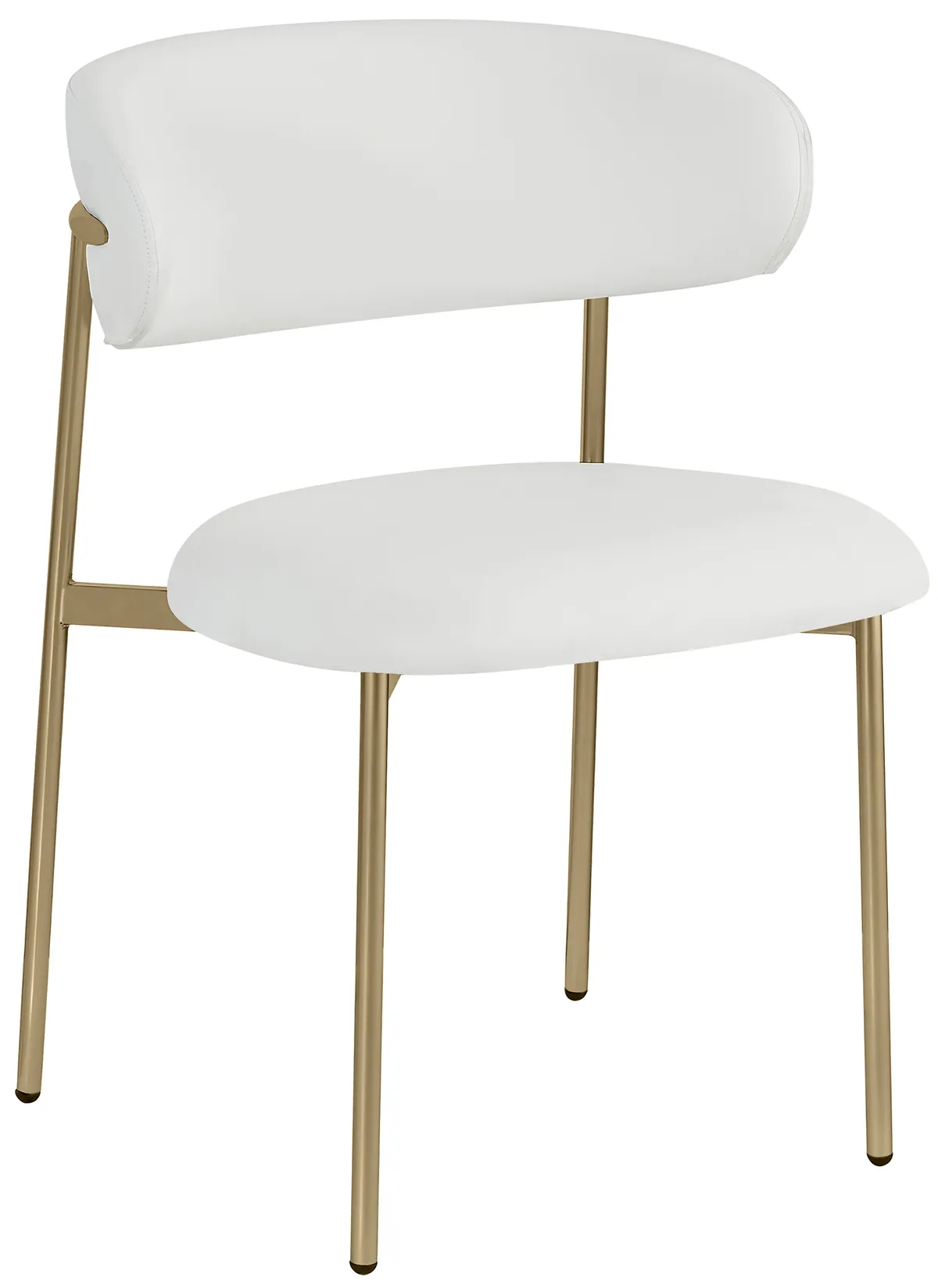 Lupita - Faux Leather Dining Chair (Set of 2) - White