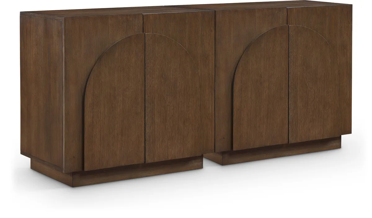 Navona - 2 Piece Sideboard / Buffet - Brown