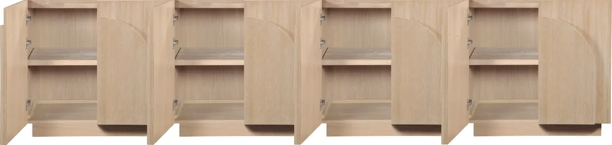 Navona - 4 Piece Sideboard / Buffet - Natural - View 2