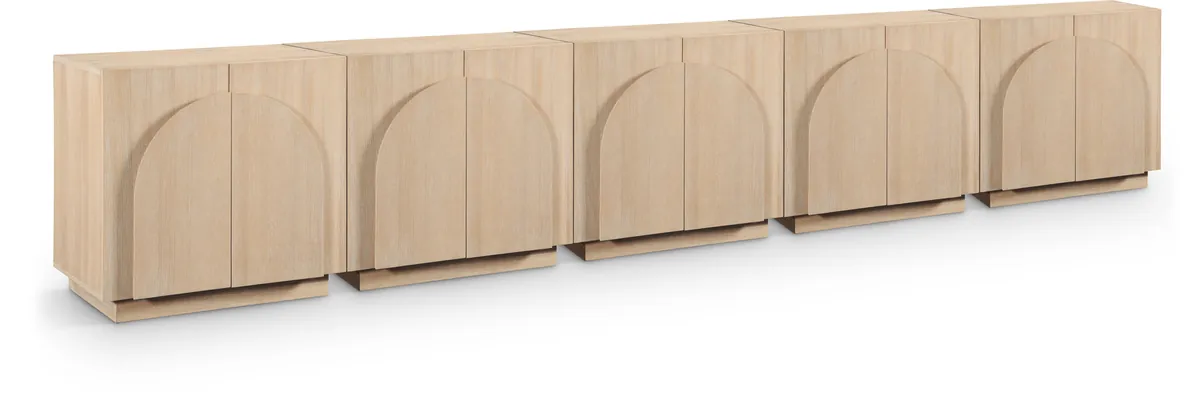 Navona - 5 Piece Sideboard / Buffet - Natural