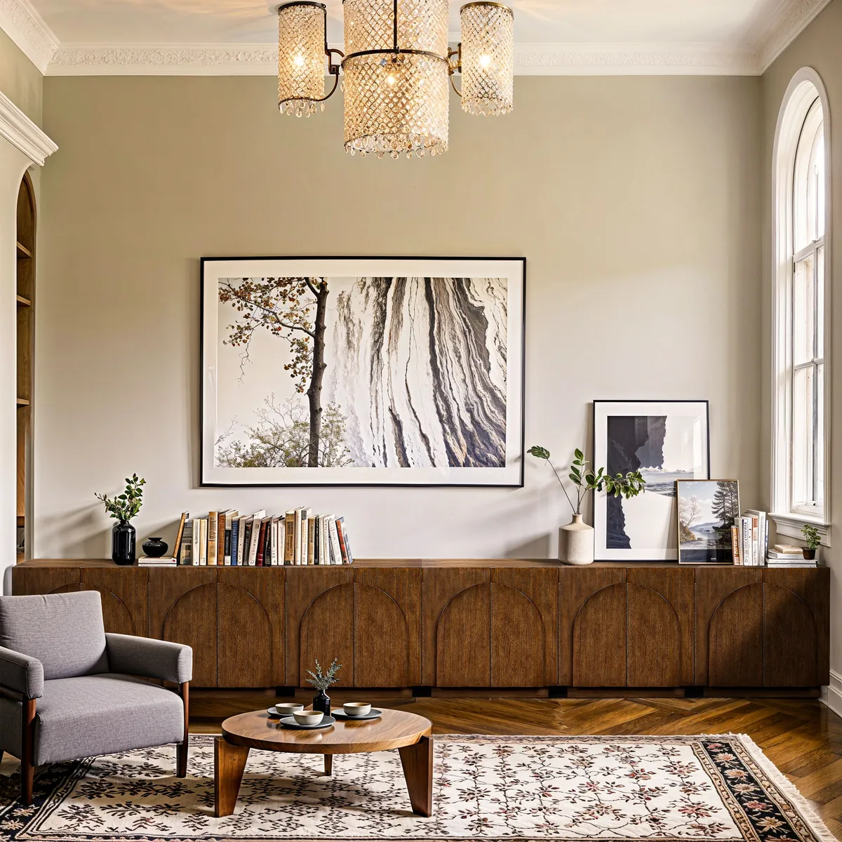 Navona - 6 Piece Sideboard / Buffet - Brown - View 2