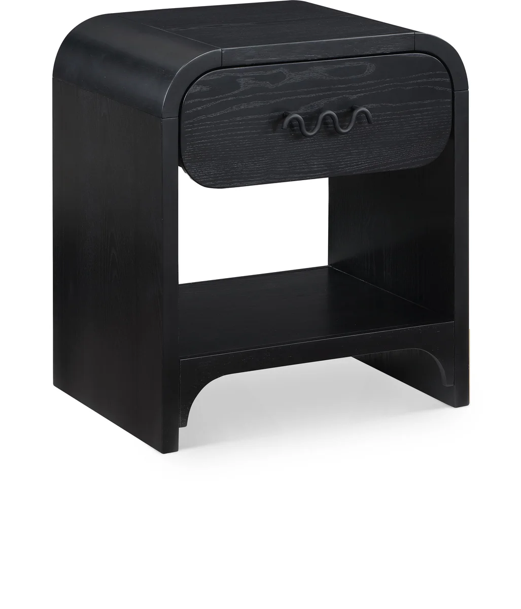 Hayes - Night Stand / Side Table - Black