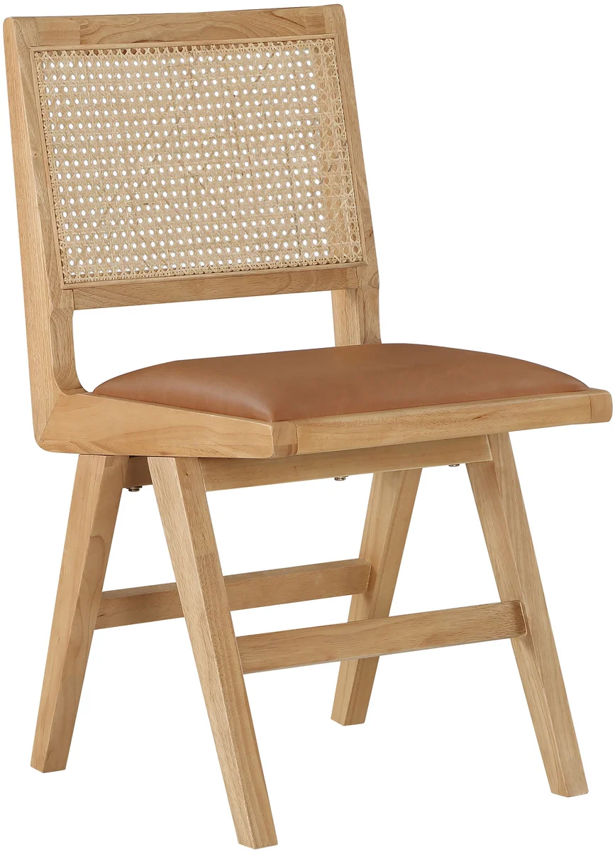 Abby - Dining Side Chair (Set of 2) - Cognac